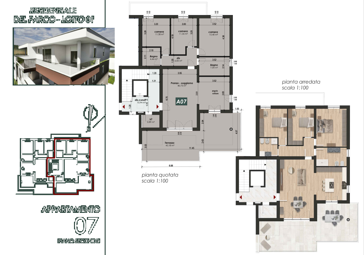 RIF. 1005- A7 – Nuovi appartamenti a Solignano Nuovo